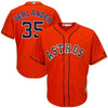 Justin Verlander Houston Astros Majestic Official Cool Base Player Jersey - Orange