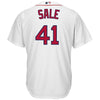 Chris Sale Boston Red Sox Majestic Home Cool Base Jersey - White