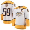 Roman Josi Nashville Predators adidas Away Player Jersey - White
