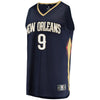 Darius Morris New Orleans Pelicans Fanatics Branded Fast Break Jersey - Icon Edition - Navy