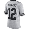 Aaron Rodgers Green Bay Packers Nike Gridiron Gray II Limited Jersey - Gray