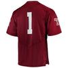 #1 Temple Owls Under Armour Team Replica Football Jersey - Garnet