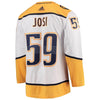 Roman Josi Nashville Predators adidas Away Player Jersey - White