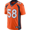 Von Miller Denver Broncos Nike Vapor Untouchable Color Rush Limited Player Jersey - Orange