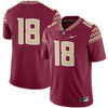 #18 Florida State Seminoles Football Game Jersey – Garnet